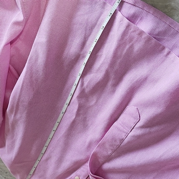 Ann Mashburn Anaya Popover Shirt Pink Cropped Sz. XS - Picture 7 of 7